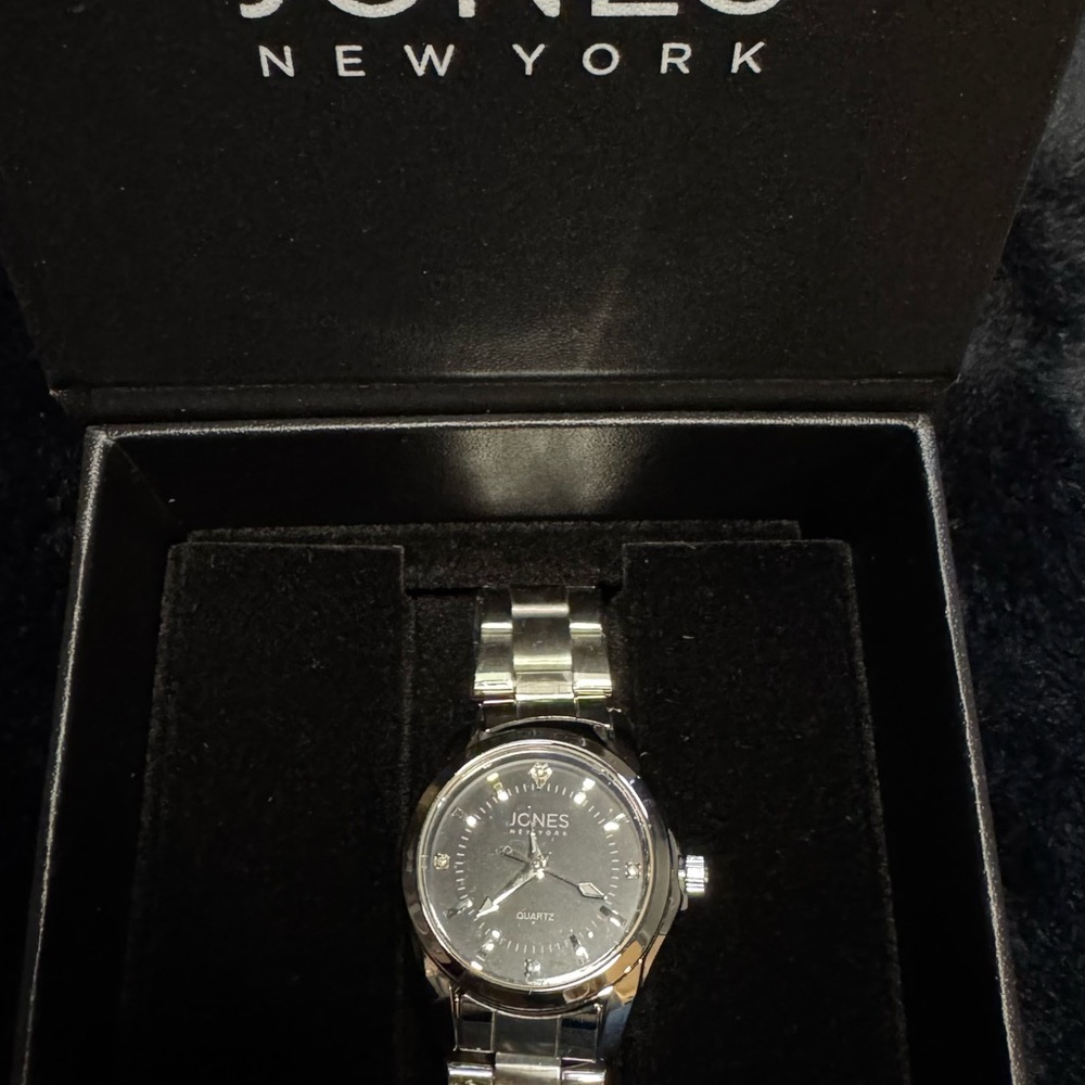 Jones New York Silver Watch